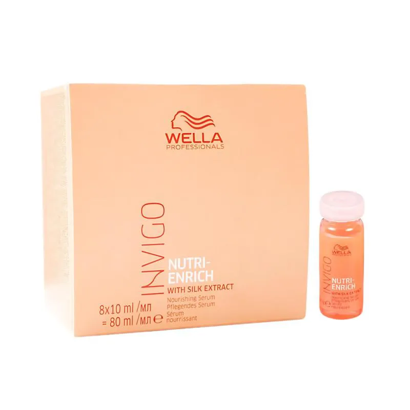 WELLA INVIGO NUTRI ENRICH AMPOLA DE NUTRIçãO SERUM 8X10ML