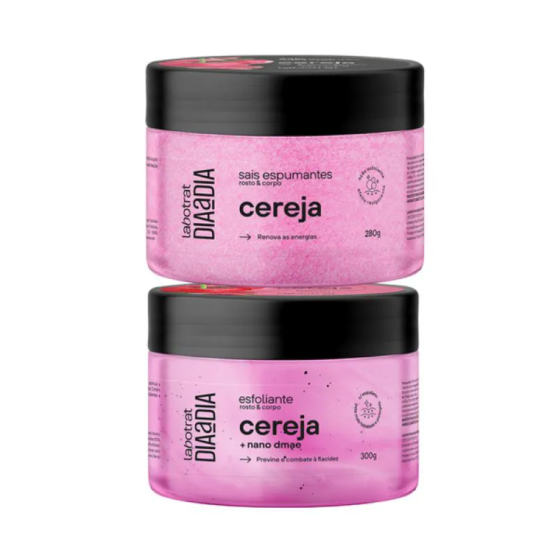 LABOTRAT DIA A DIA CEREJA ESFOLIANTE 300ML + SAIS DE BANHO