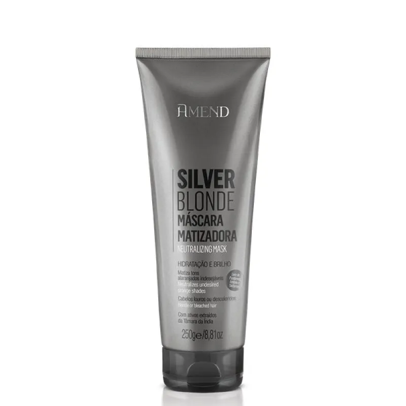 AMEND MASCARA MATIZADORAS SILVER BLONDE 250ML