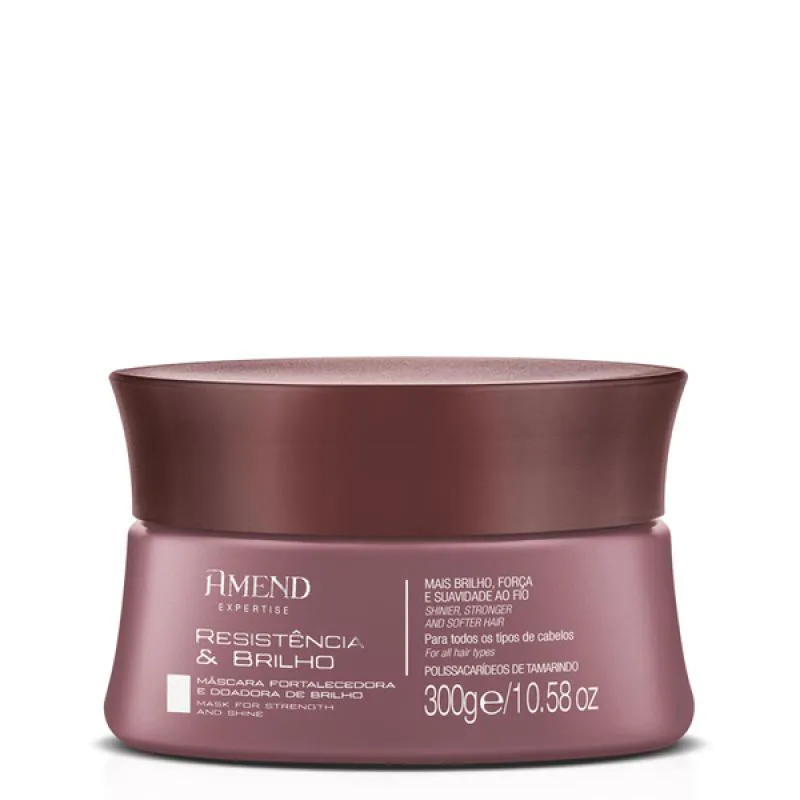 AMEND EXPERTISE RESISTêNCIA E BRILHO MASCARA 300ML
