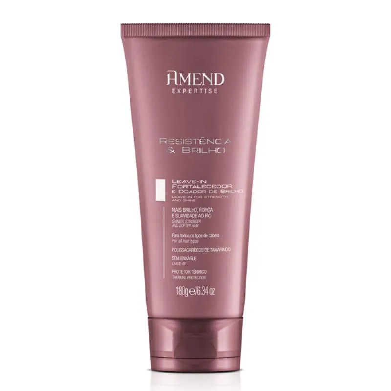 AMEND EXPERTISE RESISTêNCIA E BRILHO LEAVE-IN 180ML