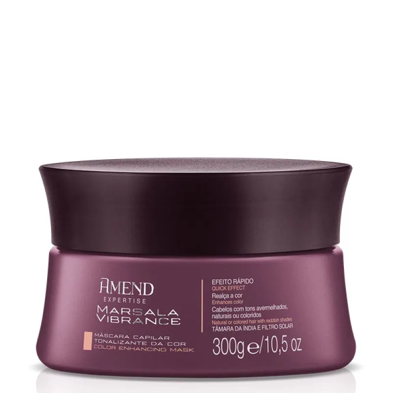 AMEND EXPERTISE MARSALA VIBRANCE MASCARA 300ML