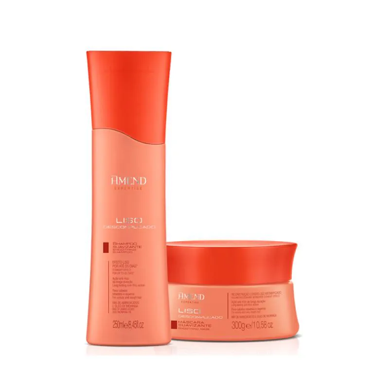 AMEND EXPERTISE LISO DESCOMPLICADO SHAMPOO 250ML + MáSCARA 300ML
