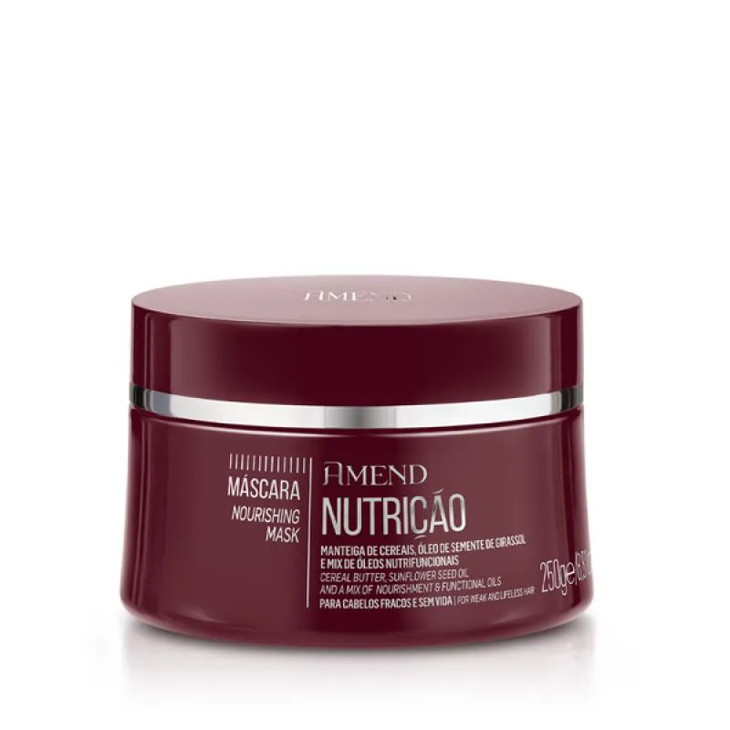 AMEND ESSENCIAIS MASCARA NUTRIçãO 250ML