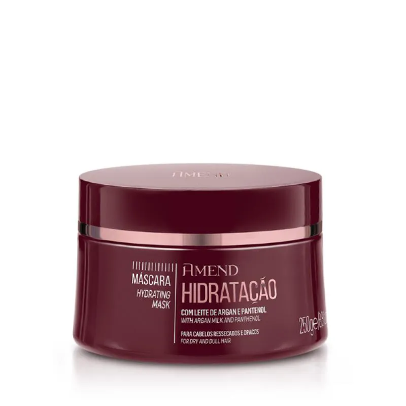 AMEND ESSENCIAIS MASCARA HIDRATAçãO 250ML