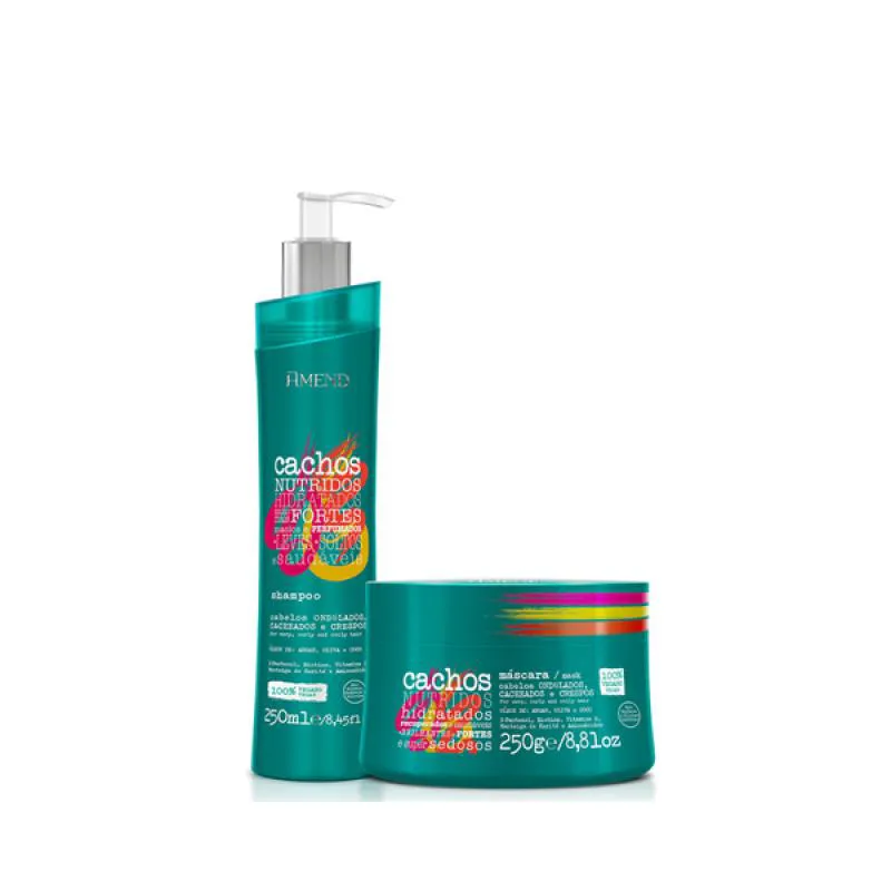AMEND CACHOS SH 250ML + MASC 250ML