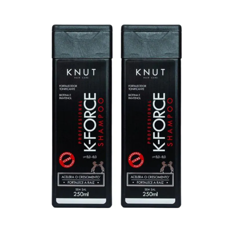 KNUT KIT K-FORCE 2 SHAMPOOS 250ML