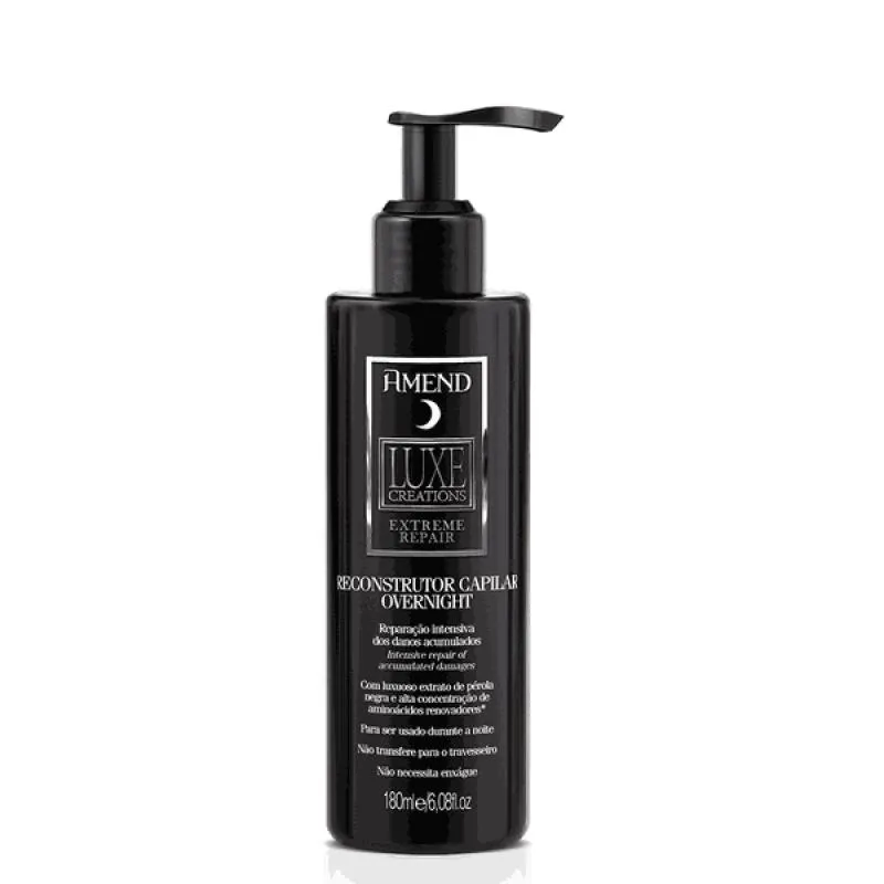 AMEND LUXE CREATIONS EXTREME REPAIR RECONSTRUTOR OVERNIGHT 180ML