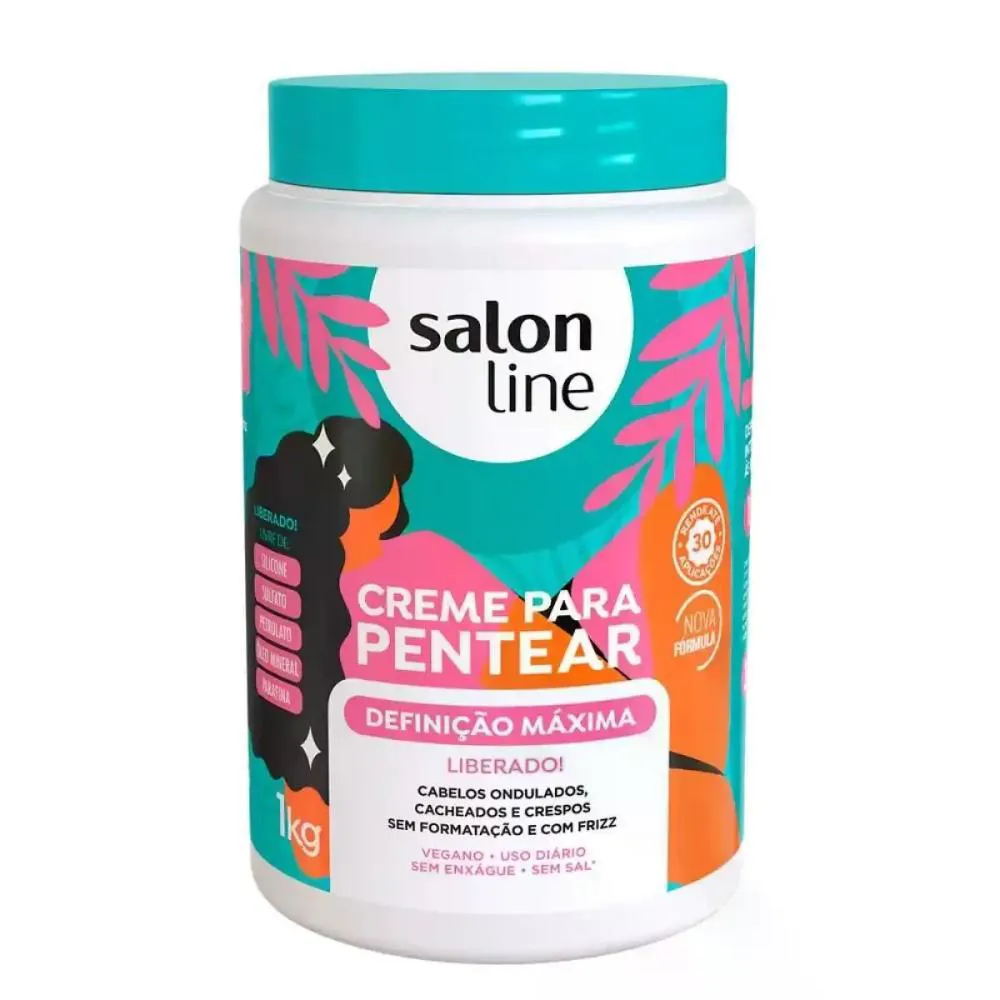 CREME PARA PENTEAR DEFINIçãO MáXIMA SALON LINE 1KG