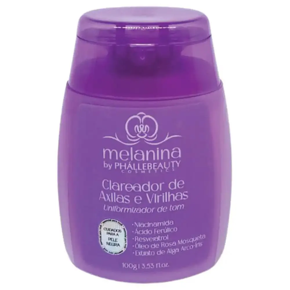 CREME HIDRADANTE CLAREADOR AXILAS E VIRILHAS PHALLEBEAUTY 100ML