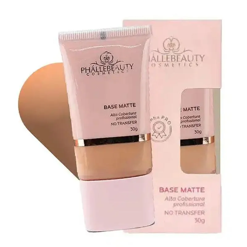 BASE MATTE ALTA COBERTURA 6 PHALLEBEAUTY 30G