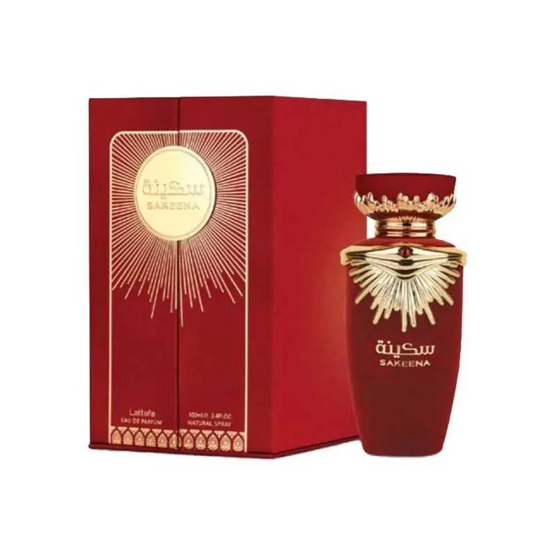 SAKEENA LATTAFA PERFUMES EAU DE PARFUM PERFUME FEMININO 100ML Incolor