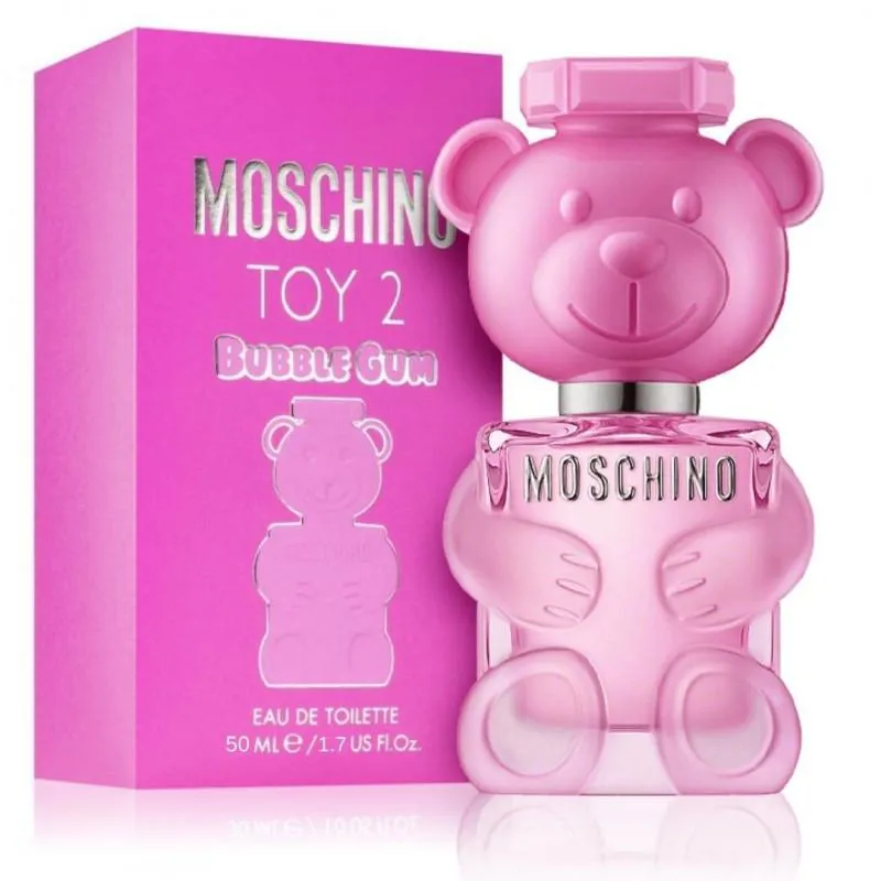 MOSCHINO TOY 2 BUBBLE GUM EAU DE TOILETTE  PERFUME FEMININO 50ML IMPORTADO Incolor