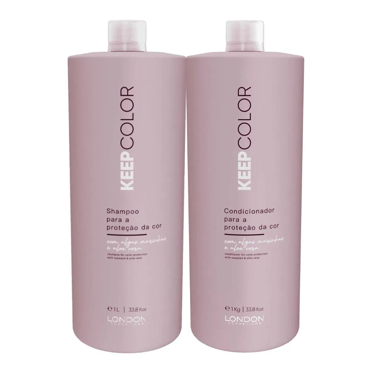 KIT LONDON KEEP COLOR SHAMPOO 1000ML + CONDICIONADOR 1000ML