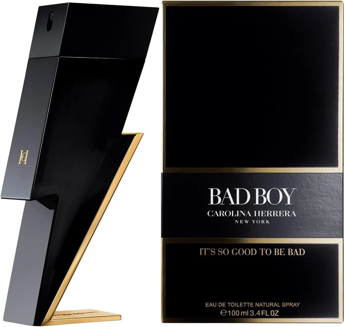 BAD BOY CAROLINA HERRERA - EAU DE TOILETTE - PERFUME MASCULINO 100ML