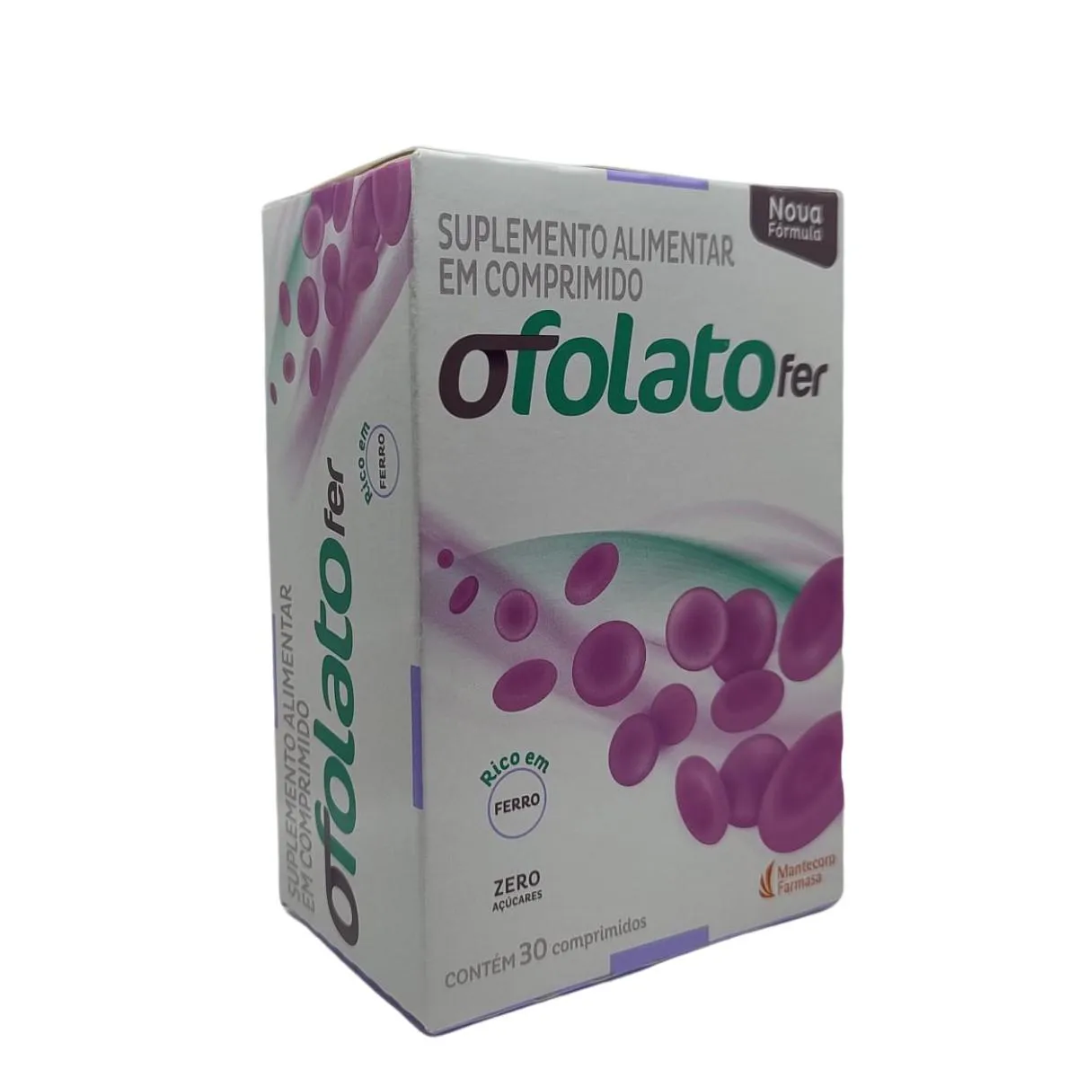 SUPLEMENTO ALIMENTAR OFOLATO FER - 30CPR