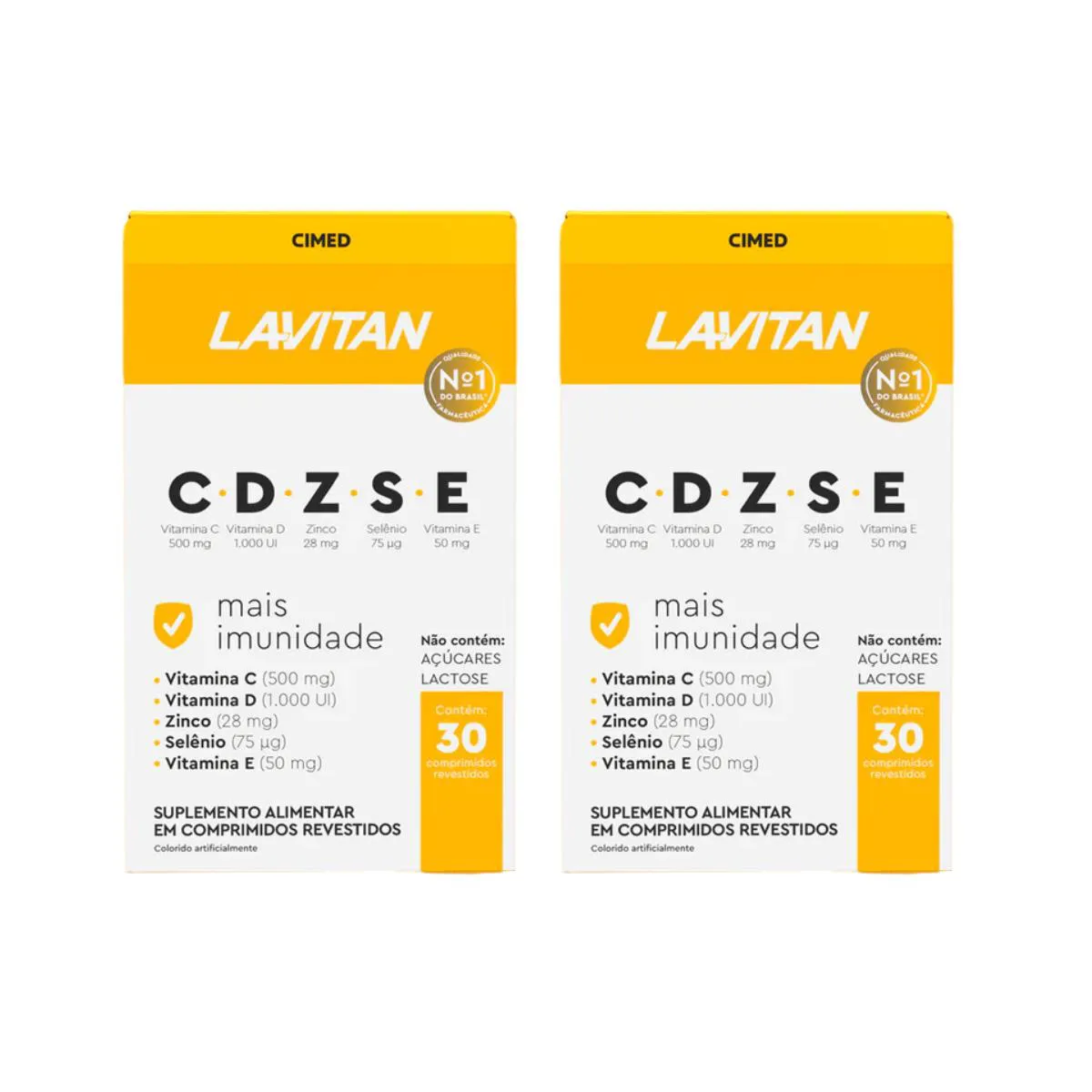 KIT 2UN LAVITAN CDZSE COM 30 COMPRIMIDOS - CIMED