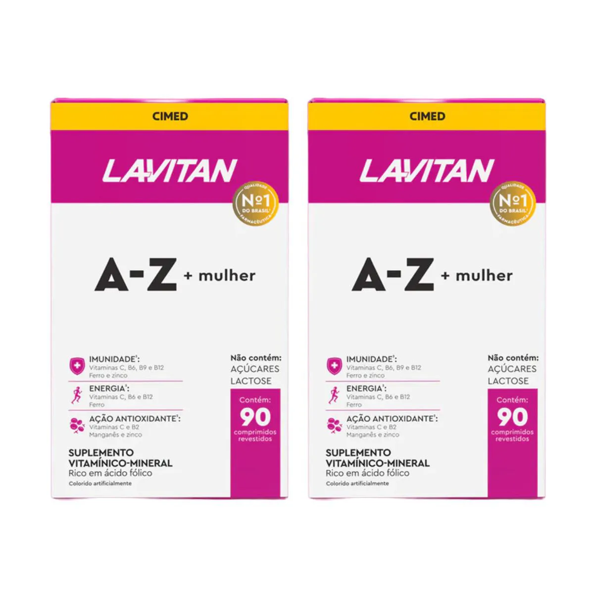 KIT 2UN LAVITAN AZ MULHER 90 COMPRIMIDOS - CIMED