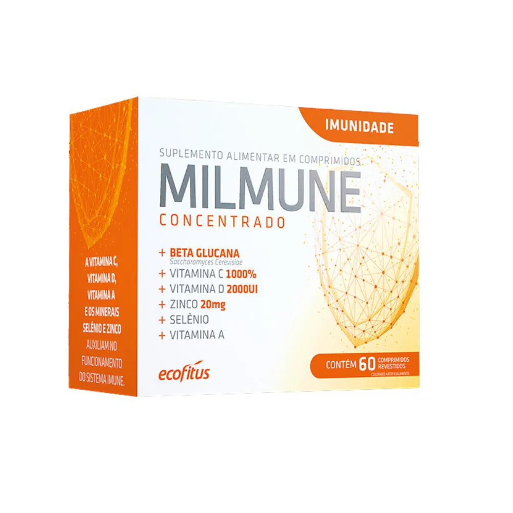 SUPLEMENTO MILMUNE CONCENTRADO 60CPS - ECOFITUS
