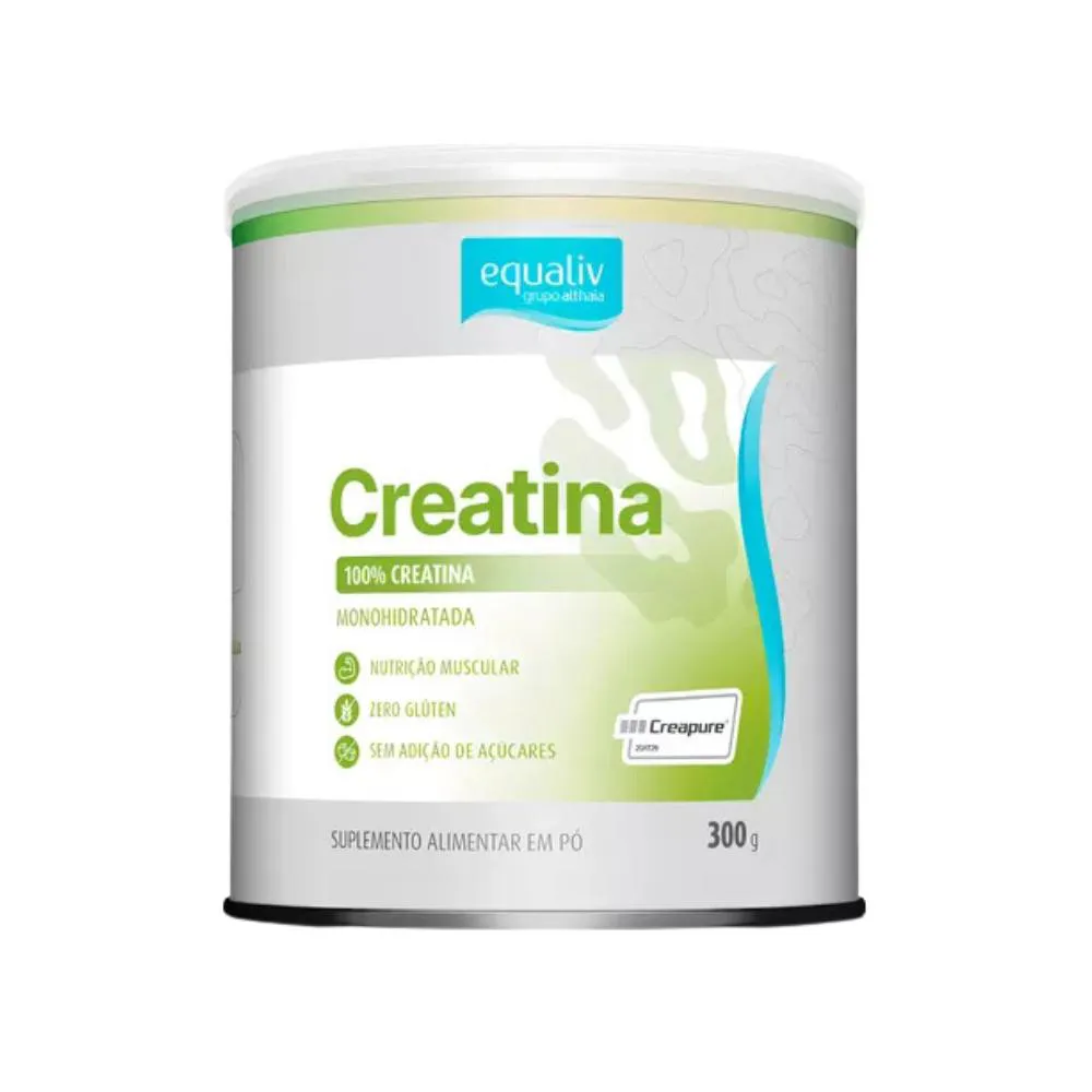 CREATINA MONOHIDRATADA CREAPURE 100% 300G - EQUALIV
