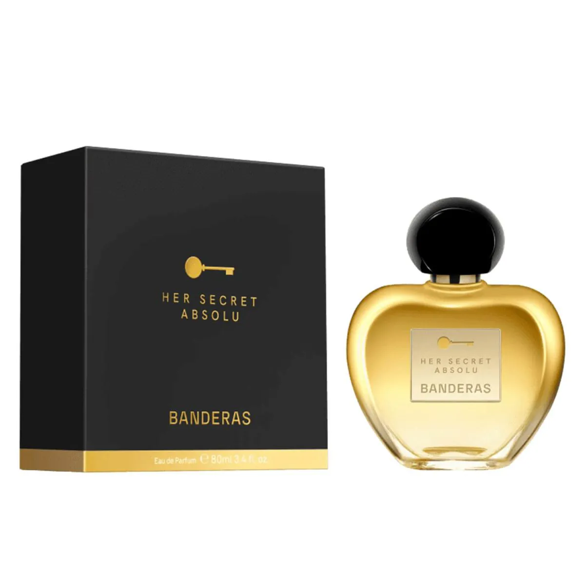 PERFUME HER SECRET ABSOLU BANDERAS EAU DE PARFUM FEMININO 80ML