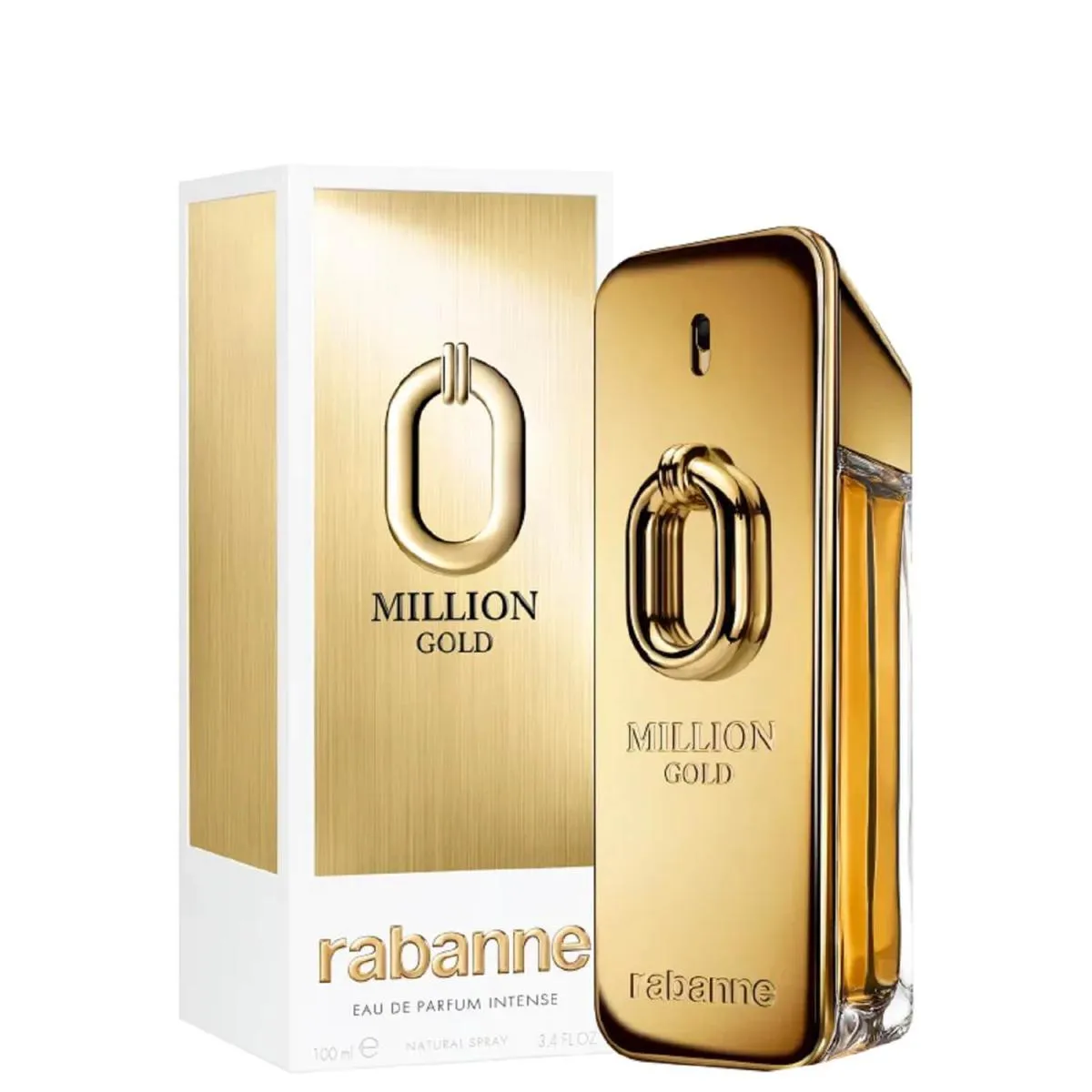 MILLION GOLD RABANNE EAU DE PARFUM INTENSE - PERFUME MASCULINO 100ML