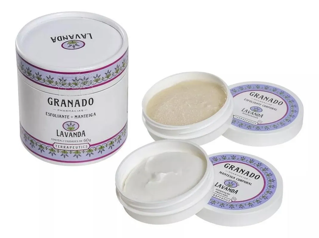 KIT ESFOLIANTE + MANTEIGA TERRAPEUTICS GRANADO 120G