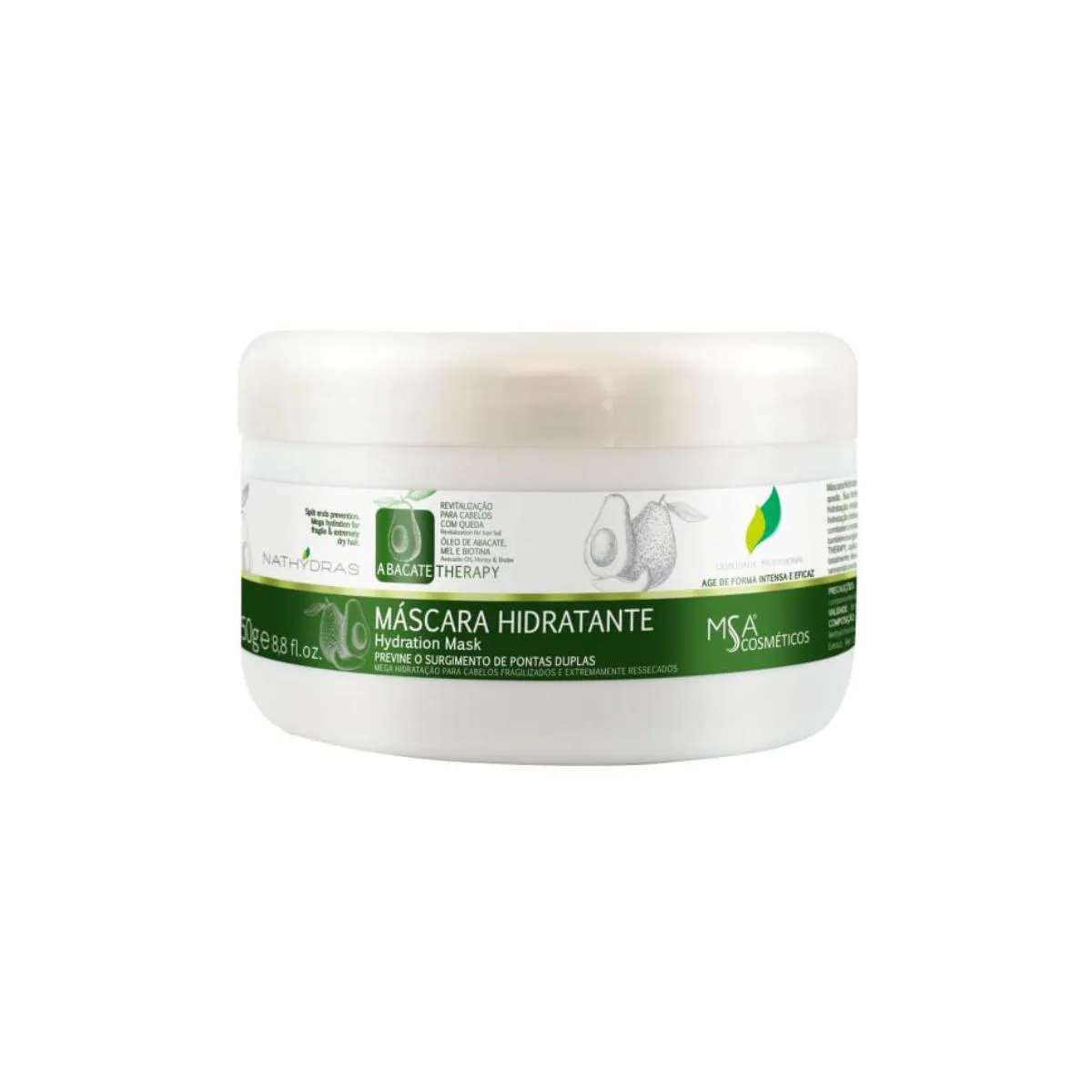 Máscara Abacate Nathydra'S 250g