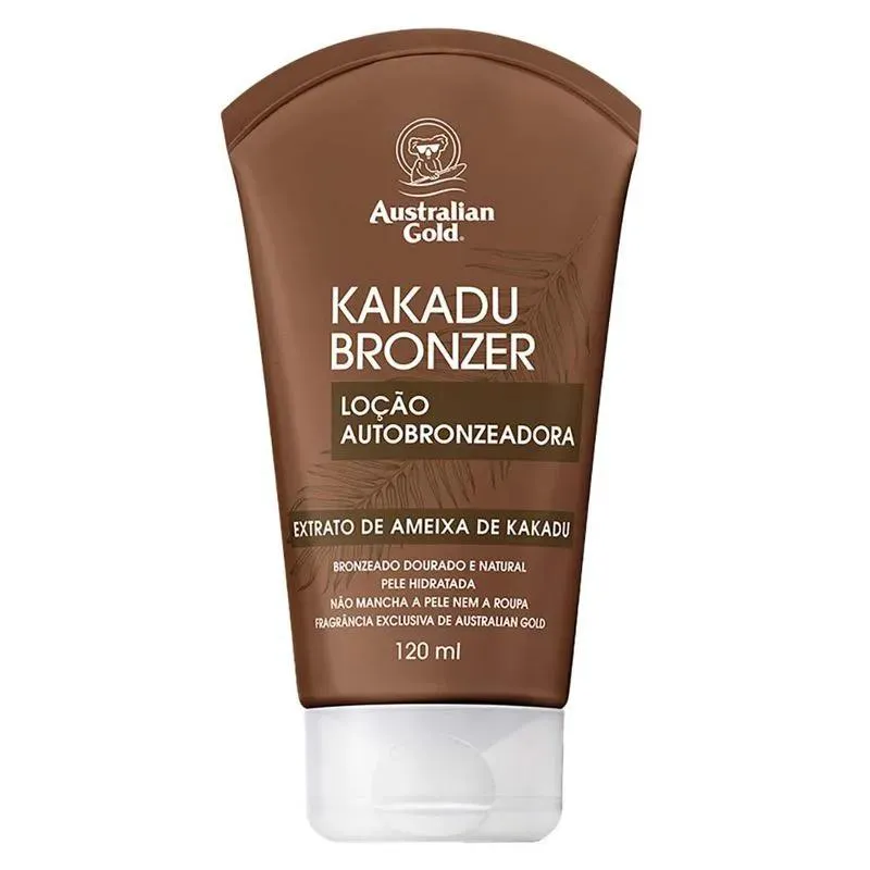LOçãO AUTOBRONZEADORA AUSTRALIAN GOLD KAKADU BRONZER 120ML