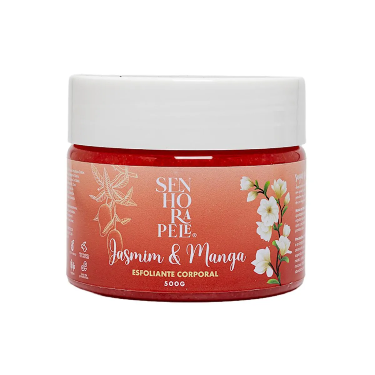 Esfoliante Corporal Sugar Scrub Jamin & Manga 500g - Senhora Pele