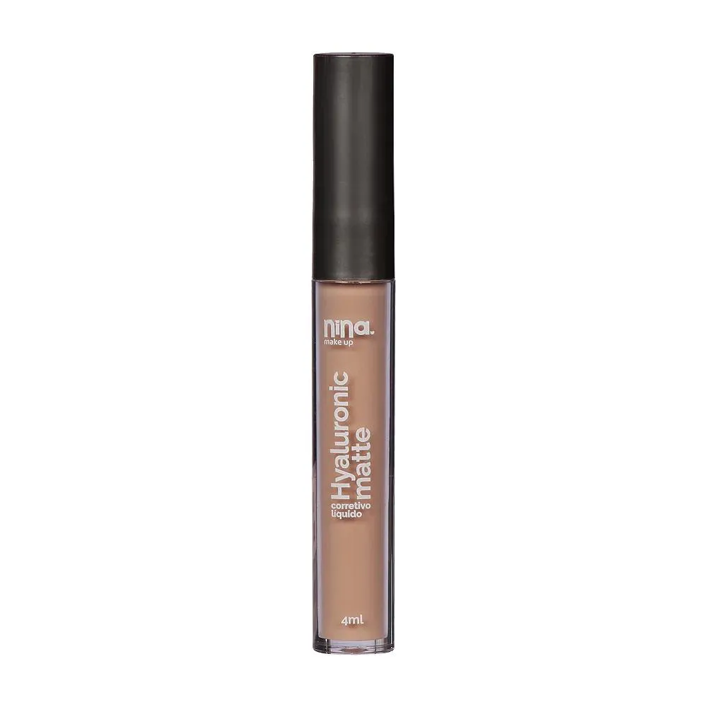 CORRETIVO LIQUIDO HYALURONIC MATTE COR 1 NINA MAKEUP