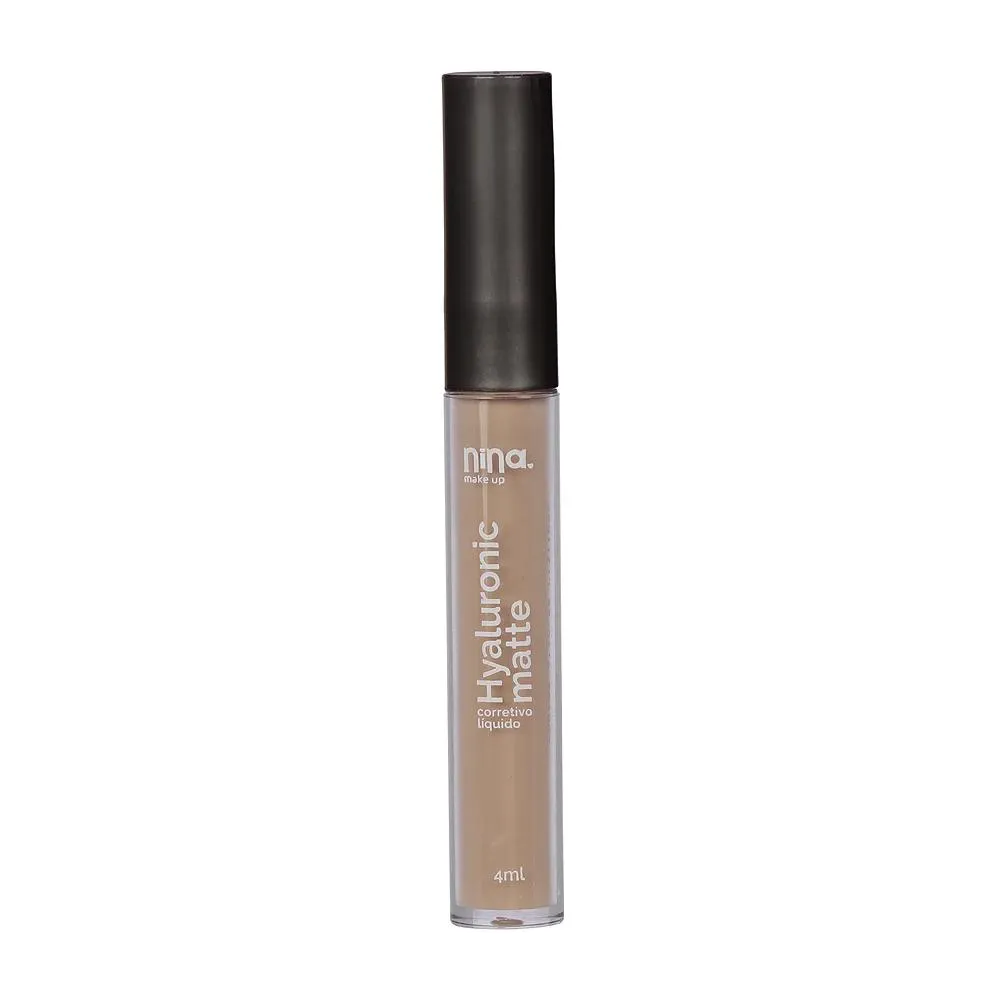 CORRETIVO LIQUIDO HYALURONIC MATTE COR 2 NINA MAKEUP