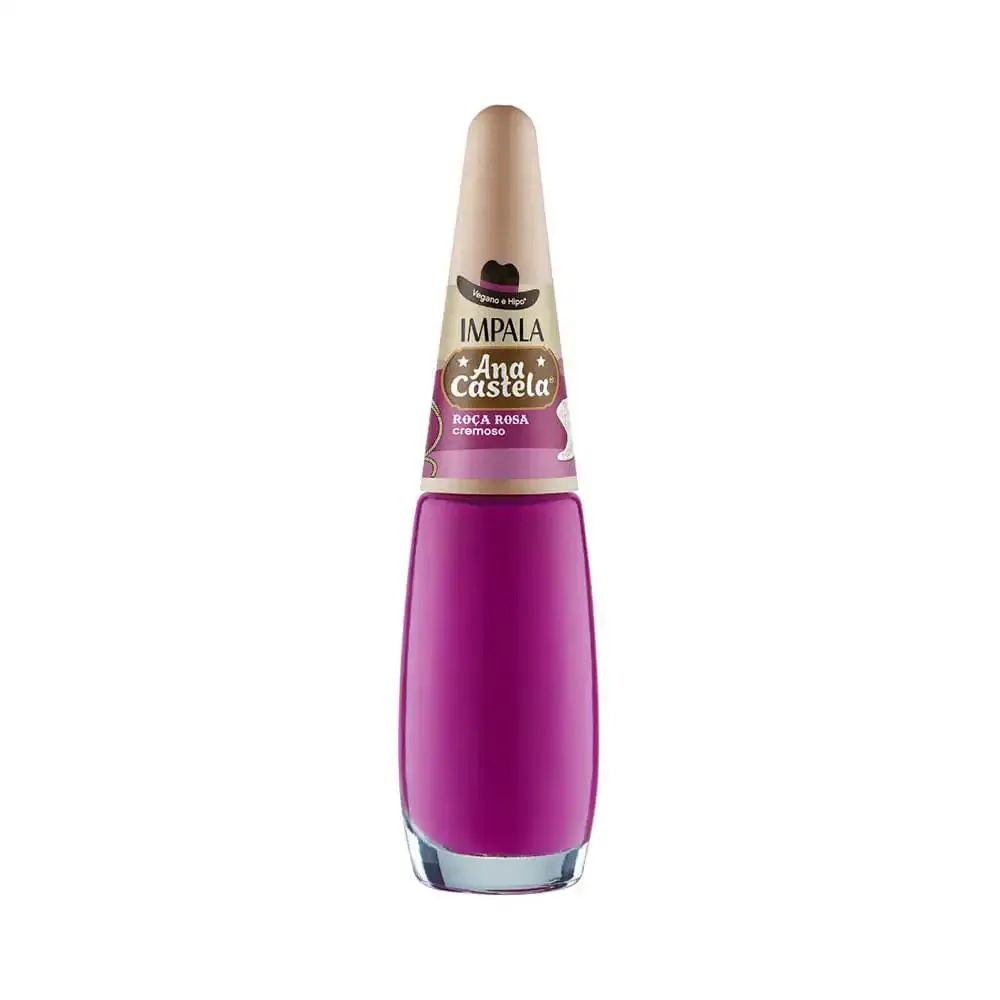 ESMALTE CREMOSO ANA CASTELA ROçA ROSA IMPALA 7,5ML
