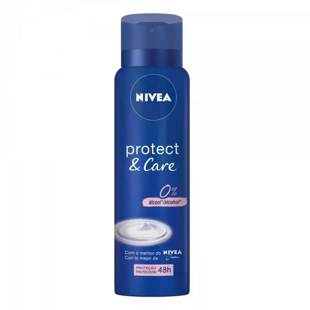 DESODORANTE AEROSOL FEMININO PROTECT E CARE NíVEA 150ML