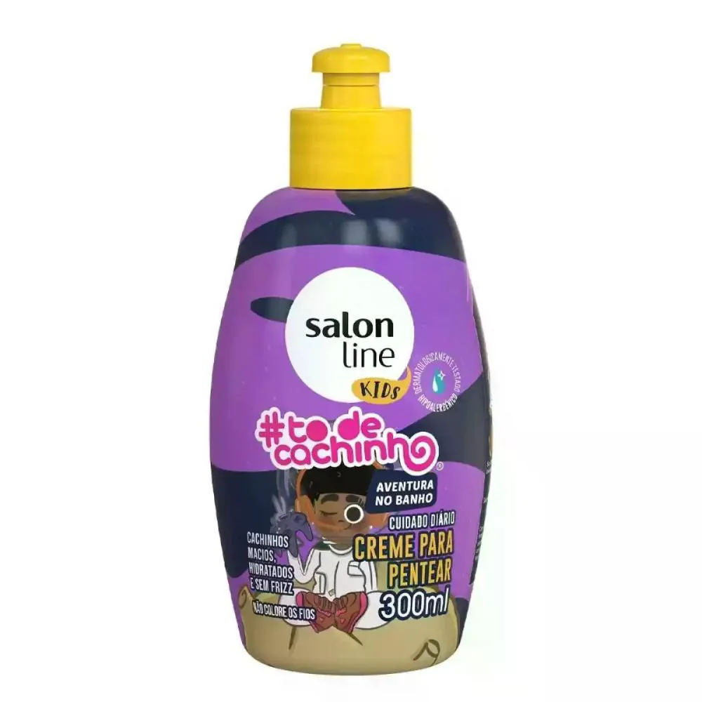CREME DE PENTEAR KIDS AVENTURA NO BANHO SALON LINE 300ML