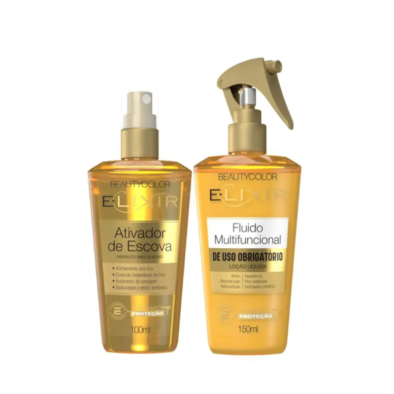 BEAUTYCOLOR ELIXIR ATIVADOR DE ESCOVA + FLUíDO MULTIFUNCIONAL