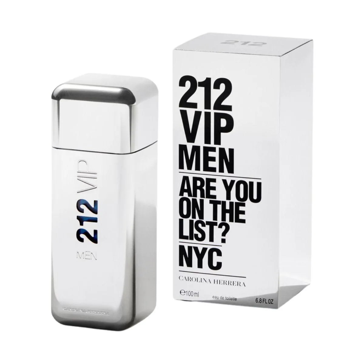 PERFUME 212 VIP MEN ARE YOU ON THE LIST? EDT CAROLINA HERRERA 100 ML