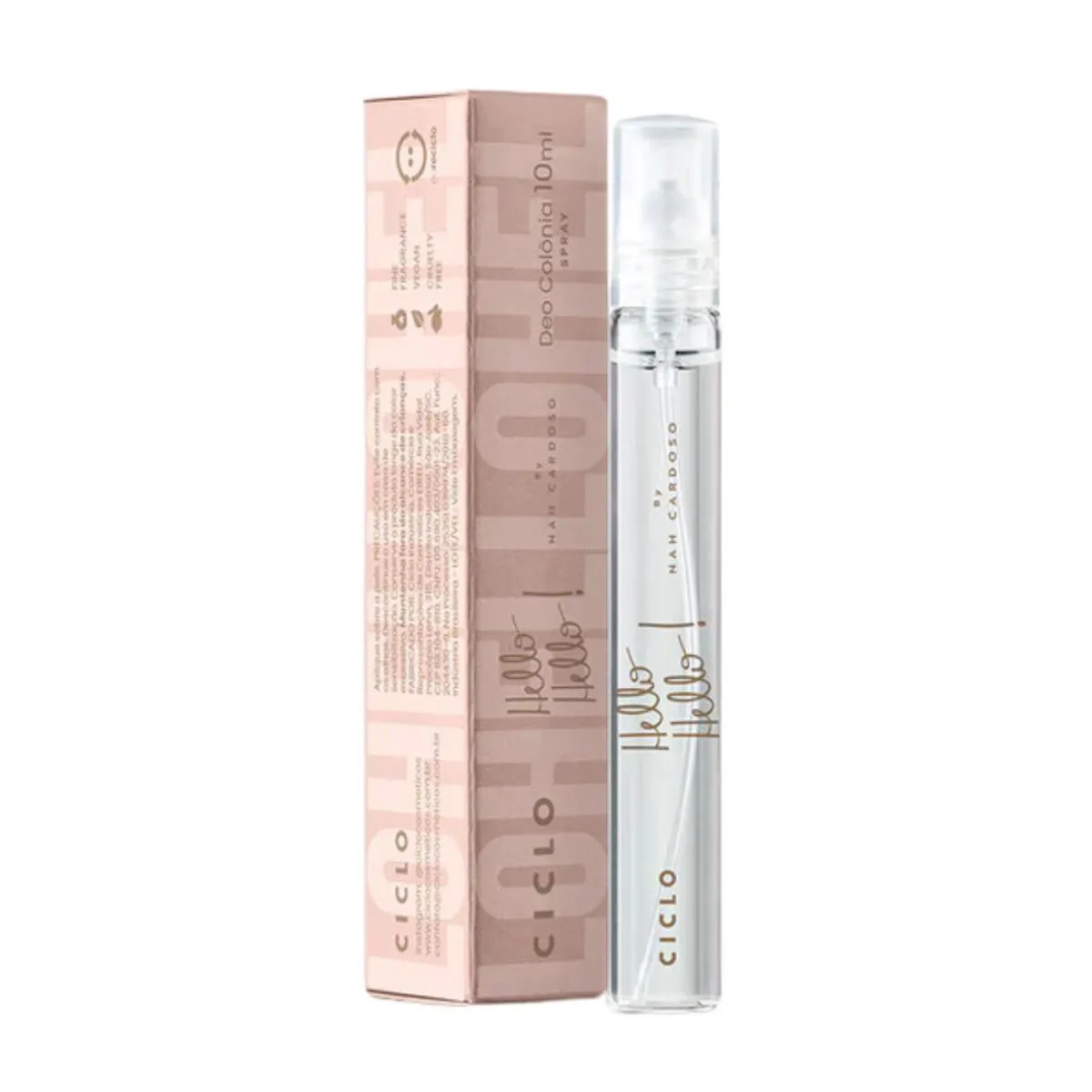 DEO COLôNIA HELLO HELLO NAH CARDOSO BY CICLO 10ML