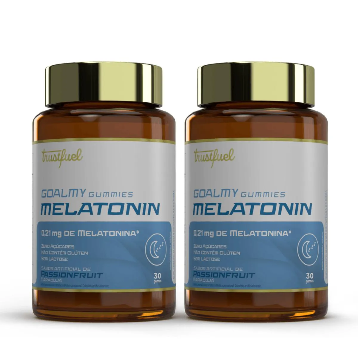 2X GOALMY GUMMIES MELATONINA TRUST FUEL PASSION FRUIT 30 GOMAS Maracuja