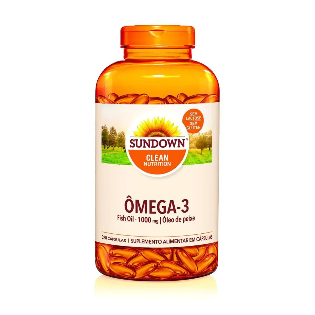 ÔMEGA 3 FISH OIL 1000MG 320 CáPSULAS SUNDOWN