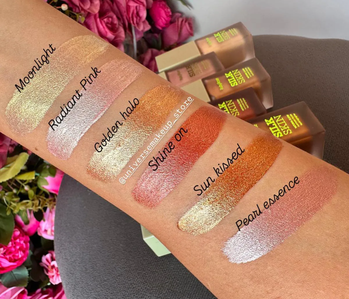 ILUMINADOR NATURAL GLOW SILK SKIN - RUBY ROSE Moonlight