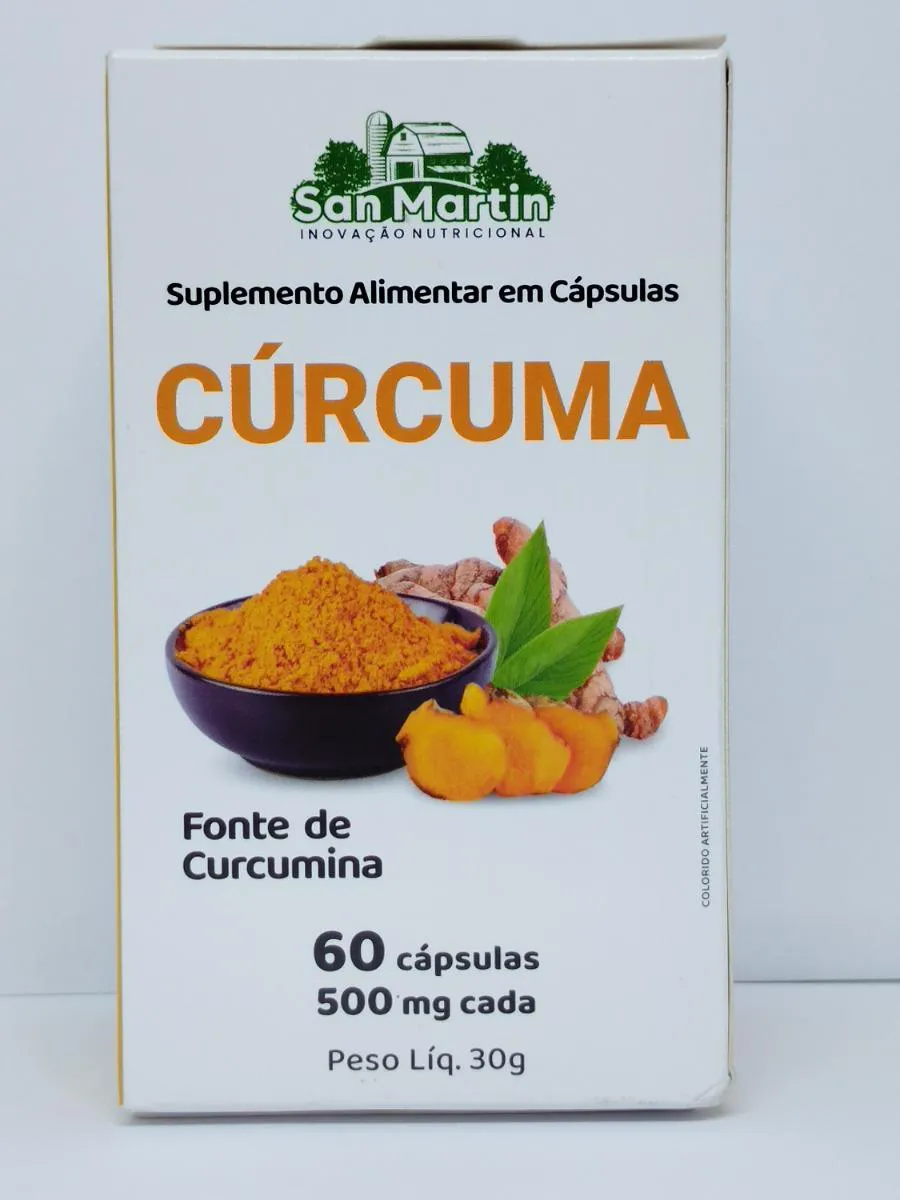 CúRCUMA 500MG 60CAPS SAN MATIN