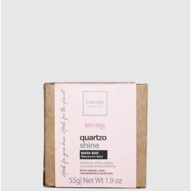 CADIVEU ESSENTIALS QUARTZO SHINE - MáSCARA EM BARRA 55G