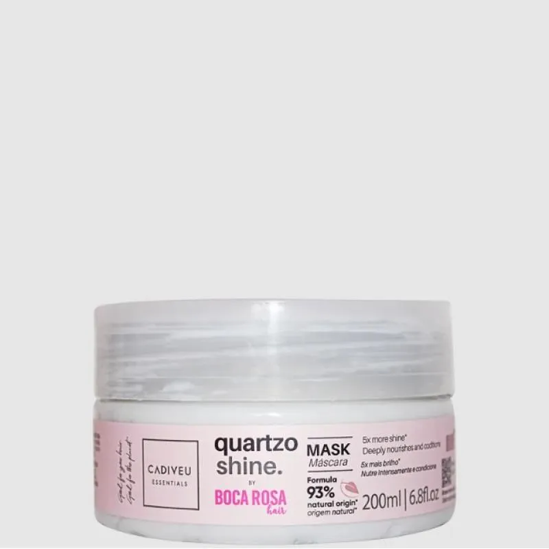 CADIVEU ESSENTIALS QUARTZO SHINE - MáSCARA 200ML