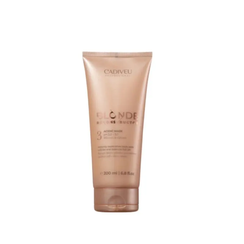 CADIVEU BLONDE RECONSTRUCTOR ACIDIC - MáSCARA 200ML