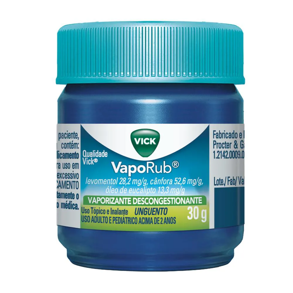 Vick Vaporub Descongestionante Pomada 30g