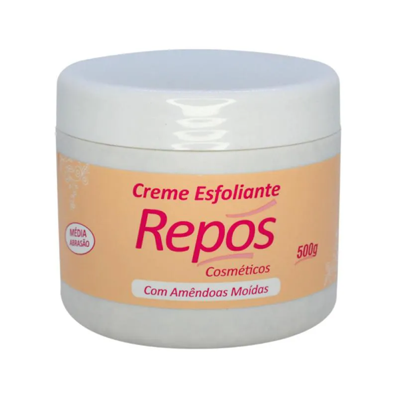 REPOS ESFOLIANTE AMENDOAS MéDIA ABRASAO 500G