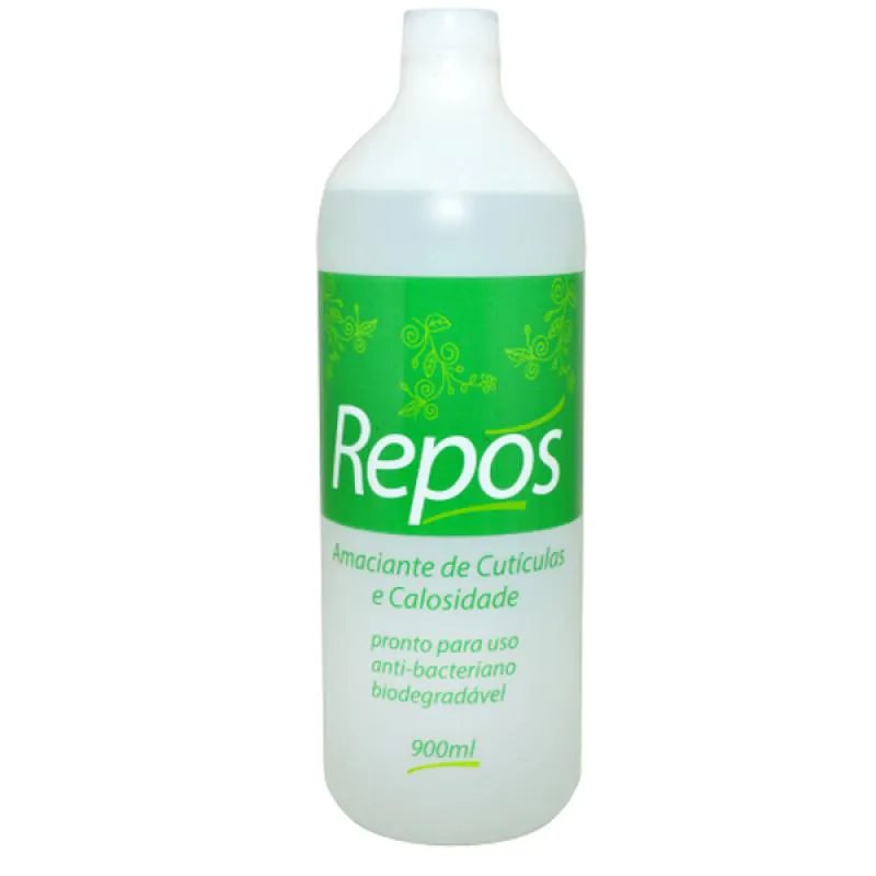 REPOS AMACIANTE CUTíCULAS E CALOSIDADES LIQUIDO 900ML