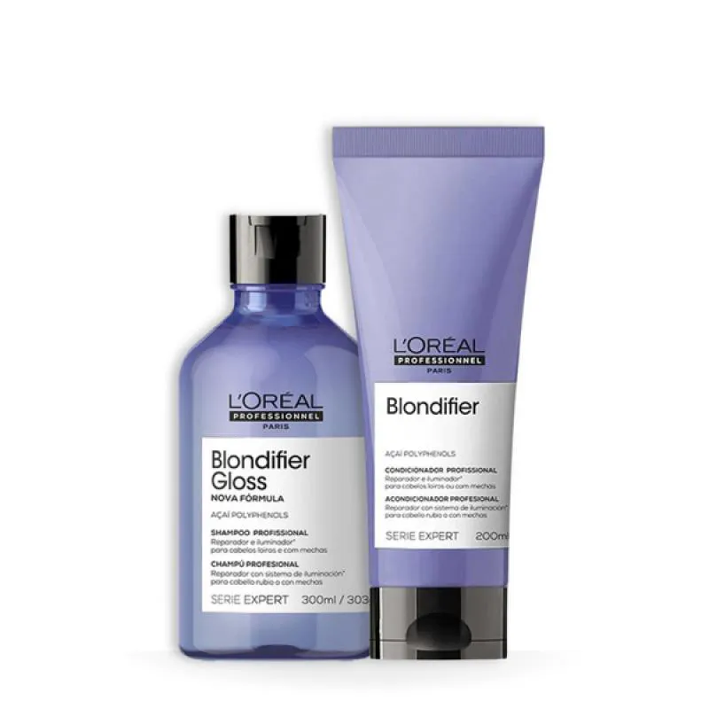 LOREAL BLONDIFIER GLOSS MAIS BRILHO SH 300ML + COND 200ML