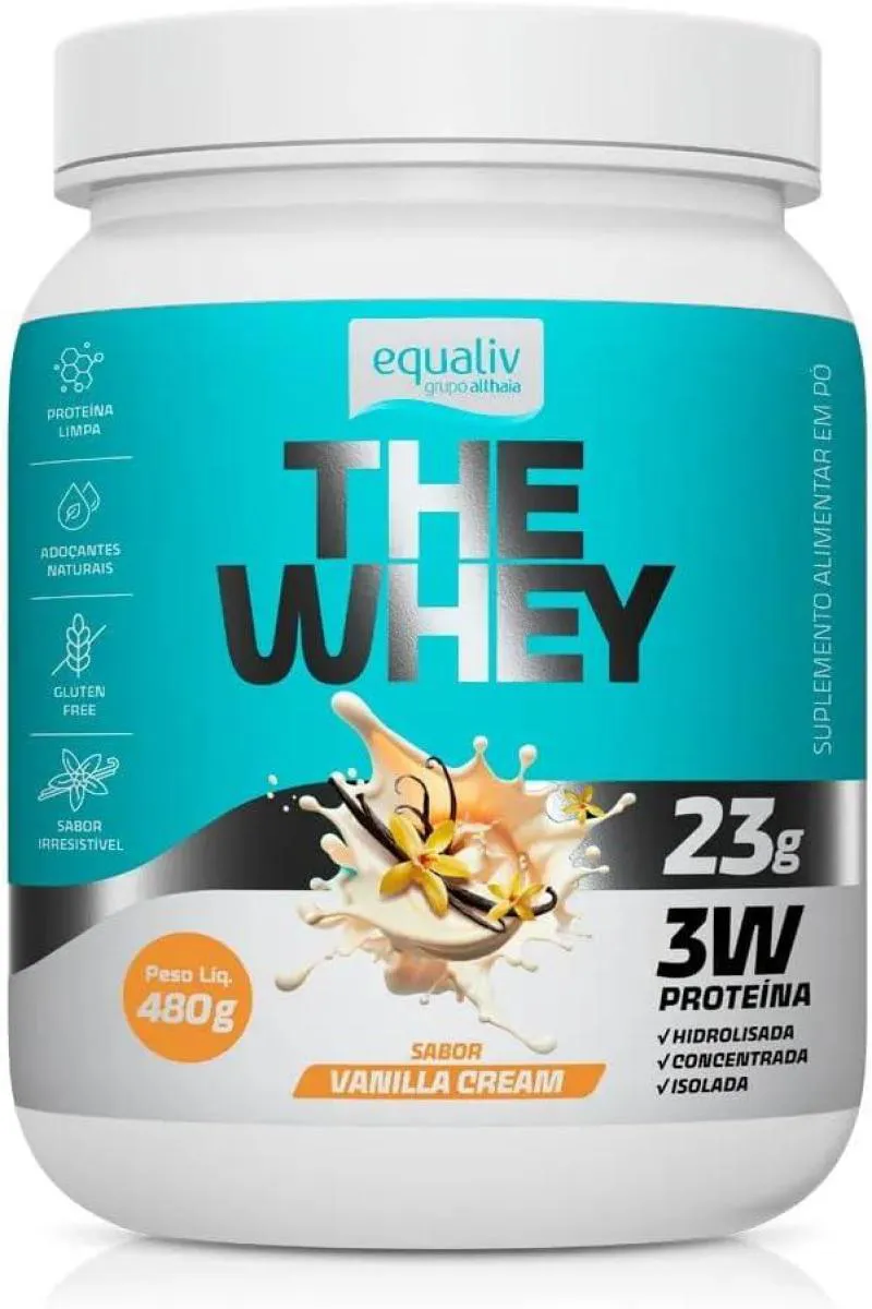 THE WHEY VANILLA CREAM EQUALIV 480G